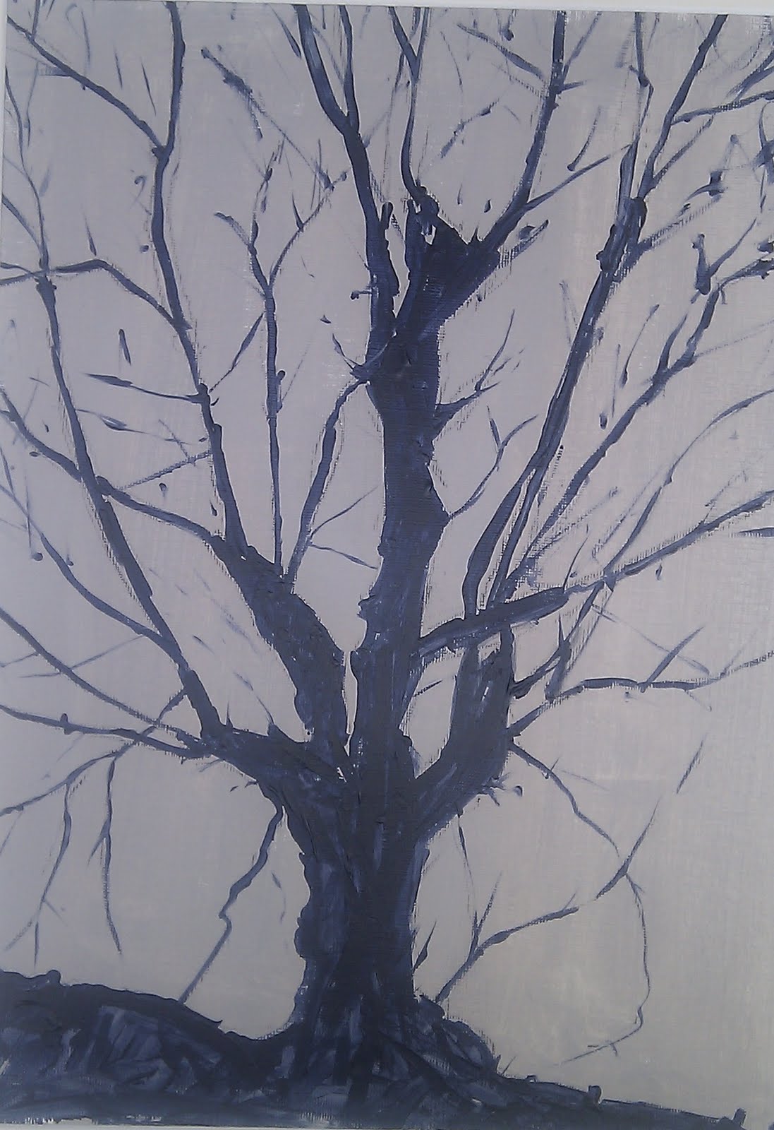 Dark Tree Paintings