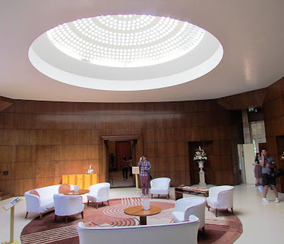 1920s, Eltham Palace, vintage, sitting room, art deco, Virginia Courtald