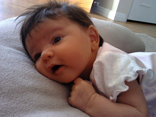 Baby on a cushion Baby on a cushion
