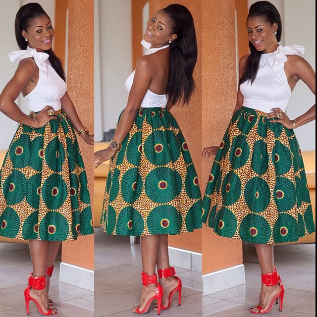 Ankara Skirt and Top Style DeZango Fashion Zone