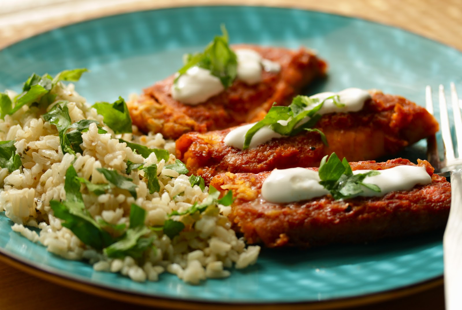 Smith's Vegan Kitchen White Bean Enchiladas