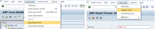 Upload / Download Smartform Upload / Download Smartform