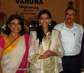 Sonam Kapoor visit to Sunbeam school Varanasi
