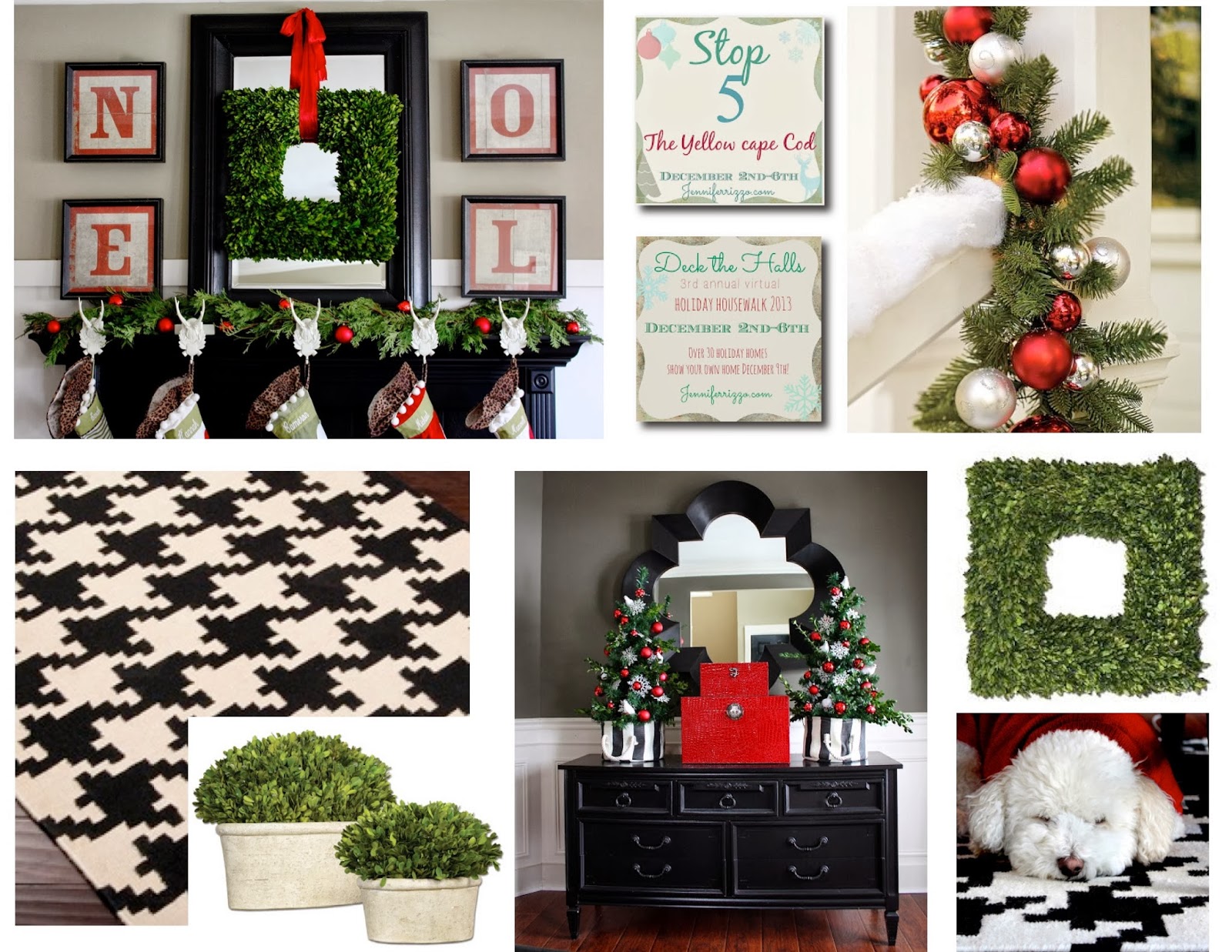 The Yellow Cape Cod Holiday Housewalk Link PartyChristmas Source List