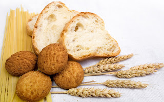 bread, pasta, grains