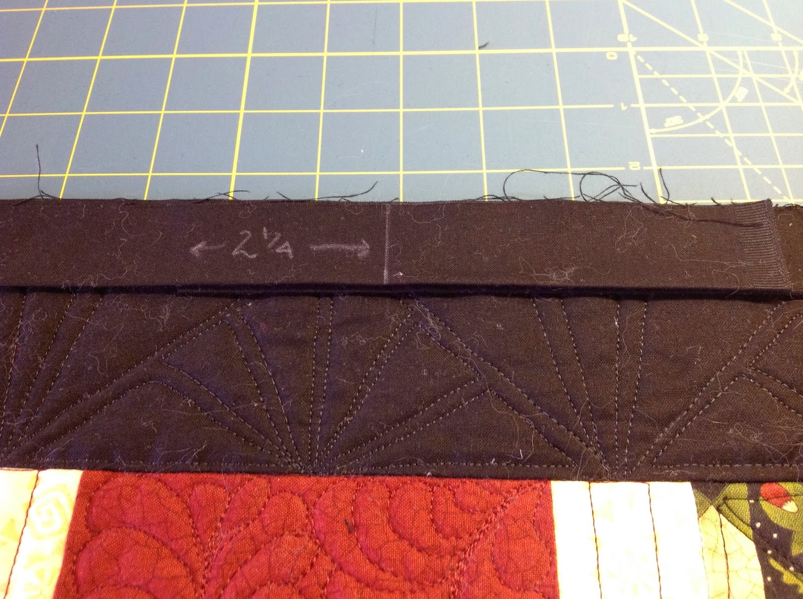 Musings of a Menopausal Melon mmm! quilts Attaching a Continuous