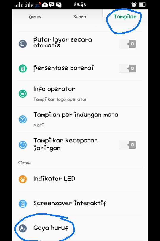 Sahabat Berbagi Cara Mengganti Font Huruf Di Hp Oppo Neo 7