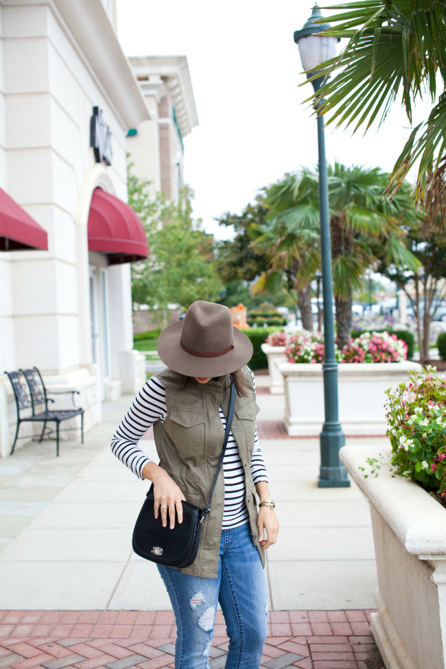 Carolina Style Connection, J.Crew tissue tee, rag and bone hat Carolina Style Connection, J.Crew tissue tee, rag and bone hat
