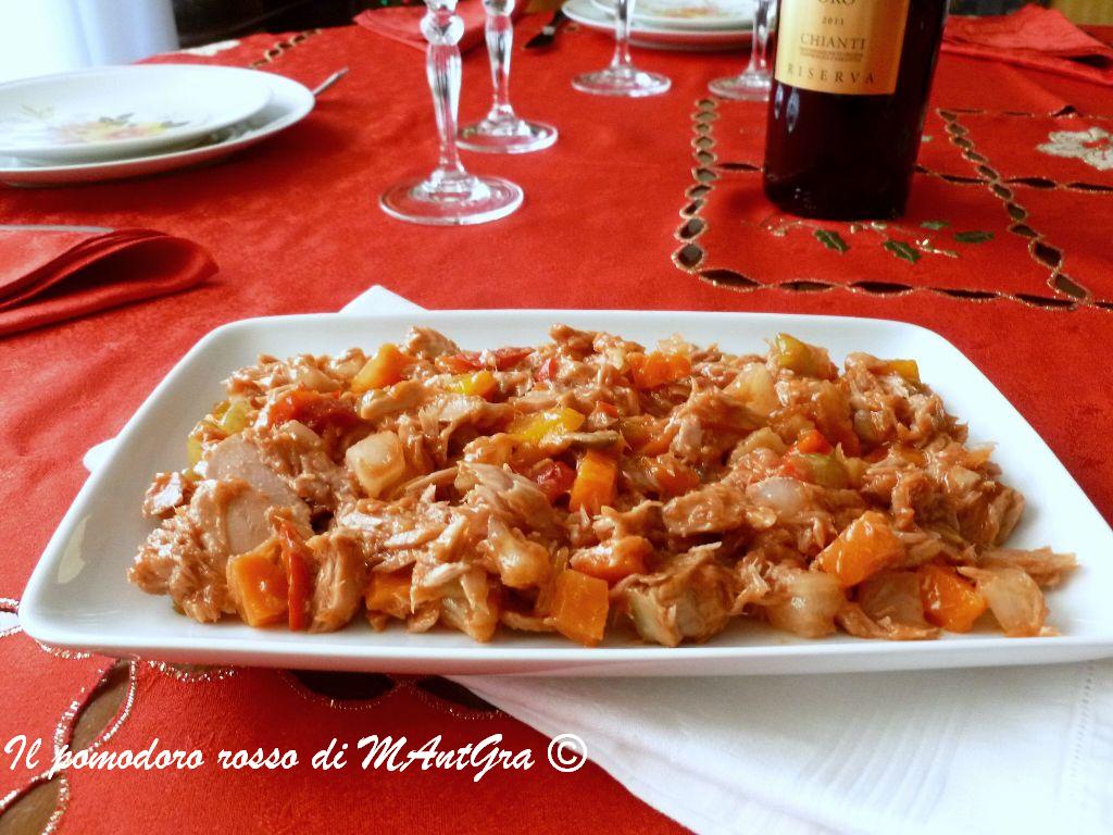 Il Pomodoro Rosso di MAntGra Antipasto Gianduja o giardiniera piemontese