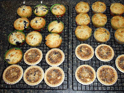 The day of Games Night was spent baking up a storm. We had the butter tarts for dessert.