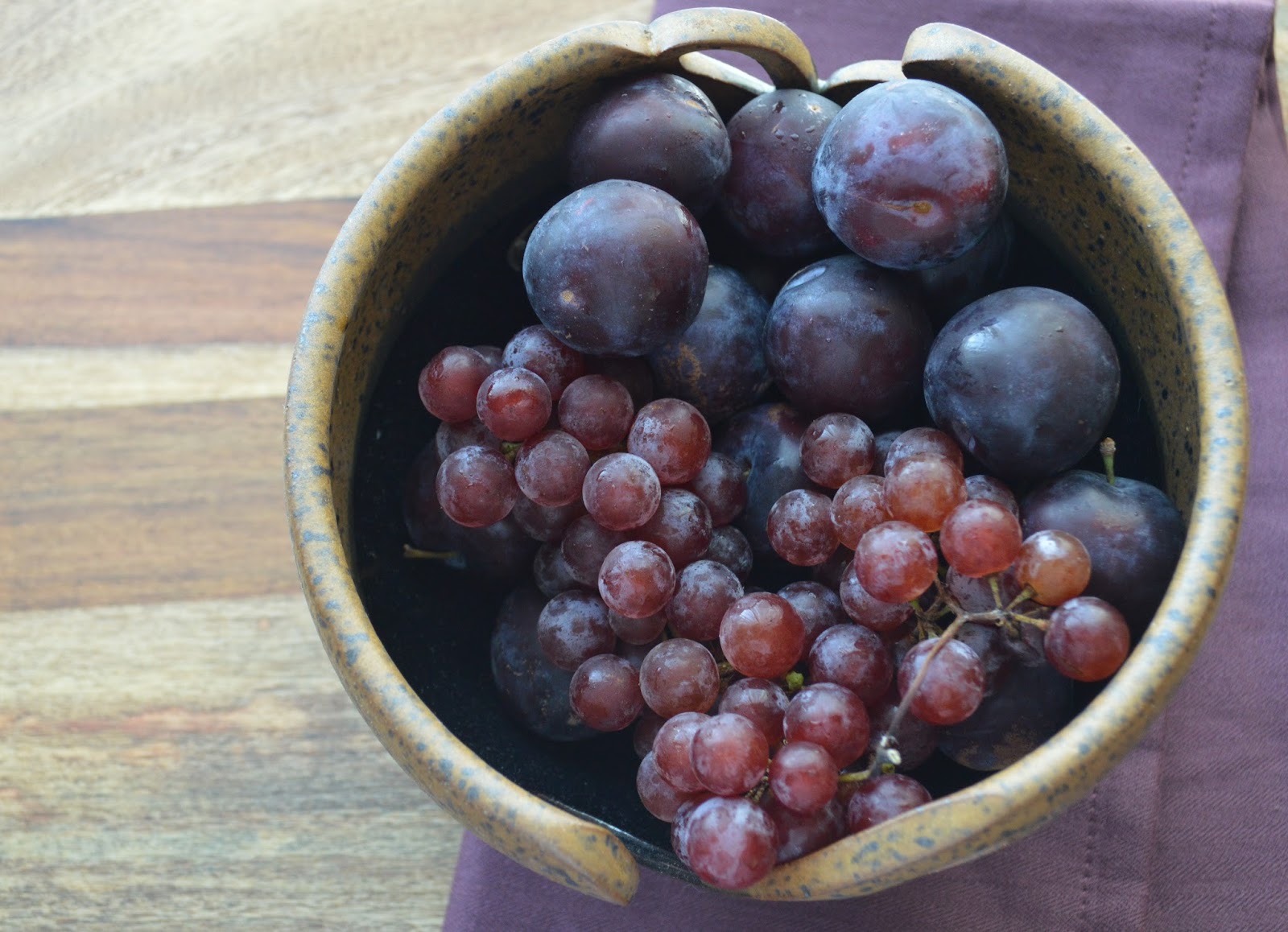 The Messy Apron Plum and Grape Galette