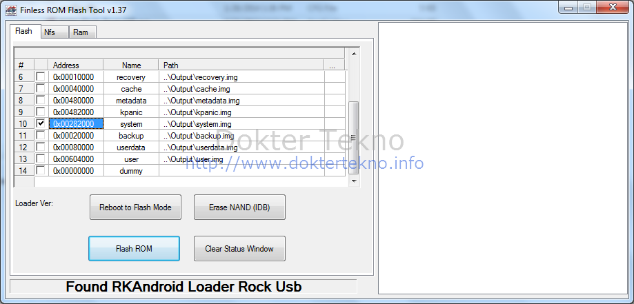 Rockchip Flash Tool 1.4 Package Download