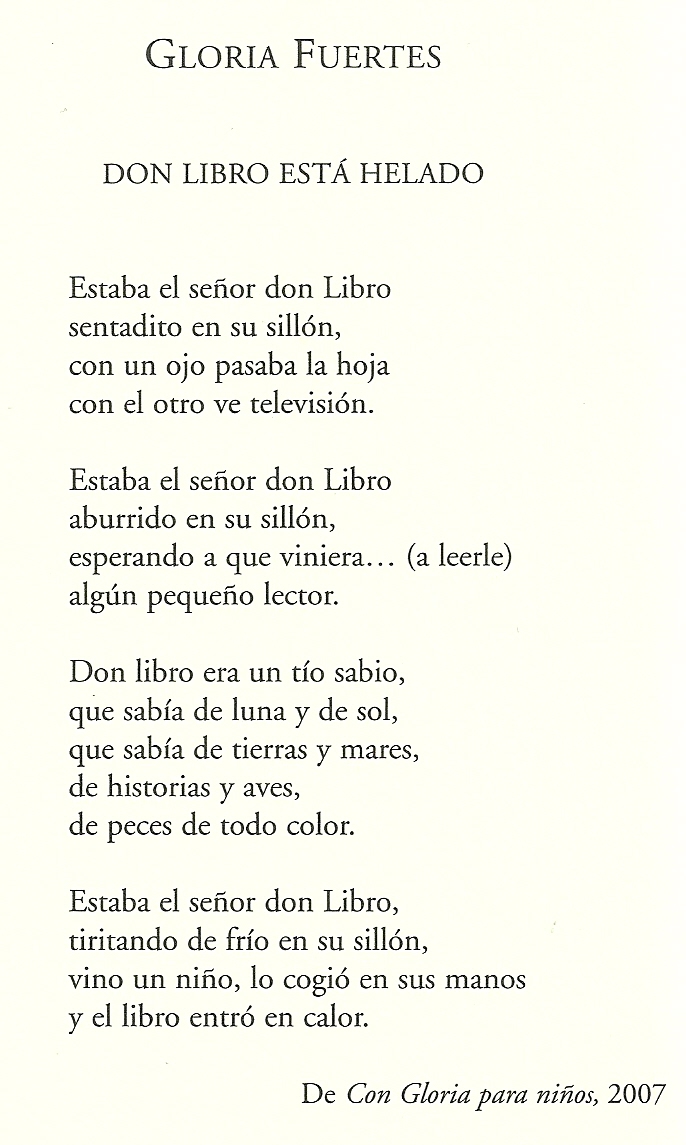 Poemas para el Día del Libro
