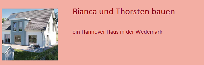 Bianca und Thorsten bauen