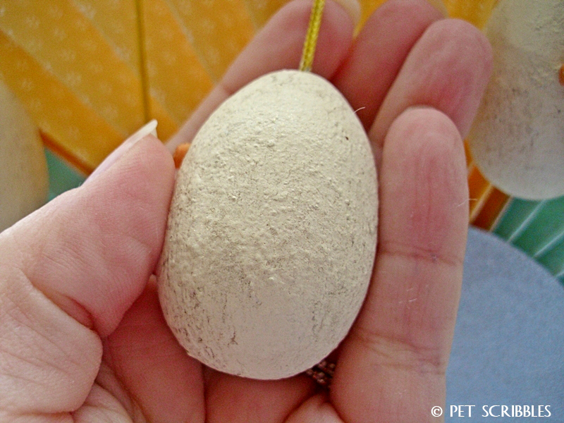 Easy Monogrammed Easter Eggs - takes only 15 minutes minus drying time!