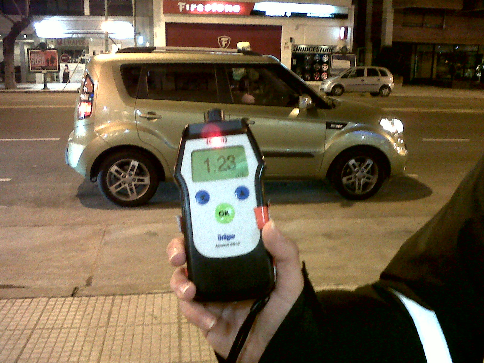 Resultado de imagen para control de alcolemia auto alta gama