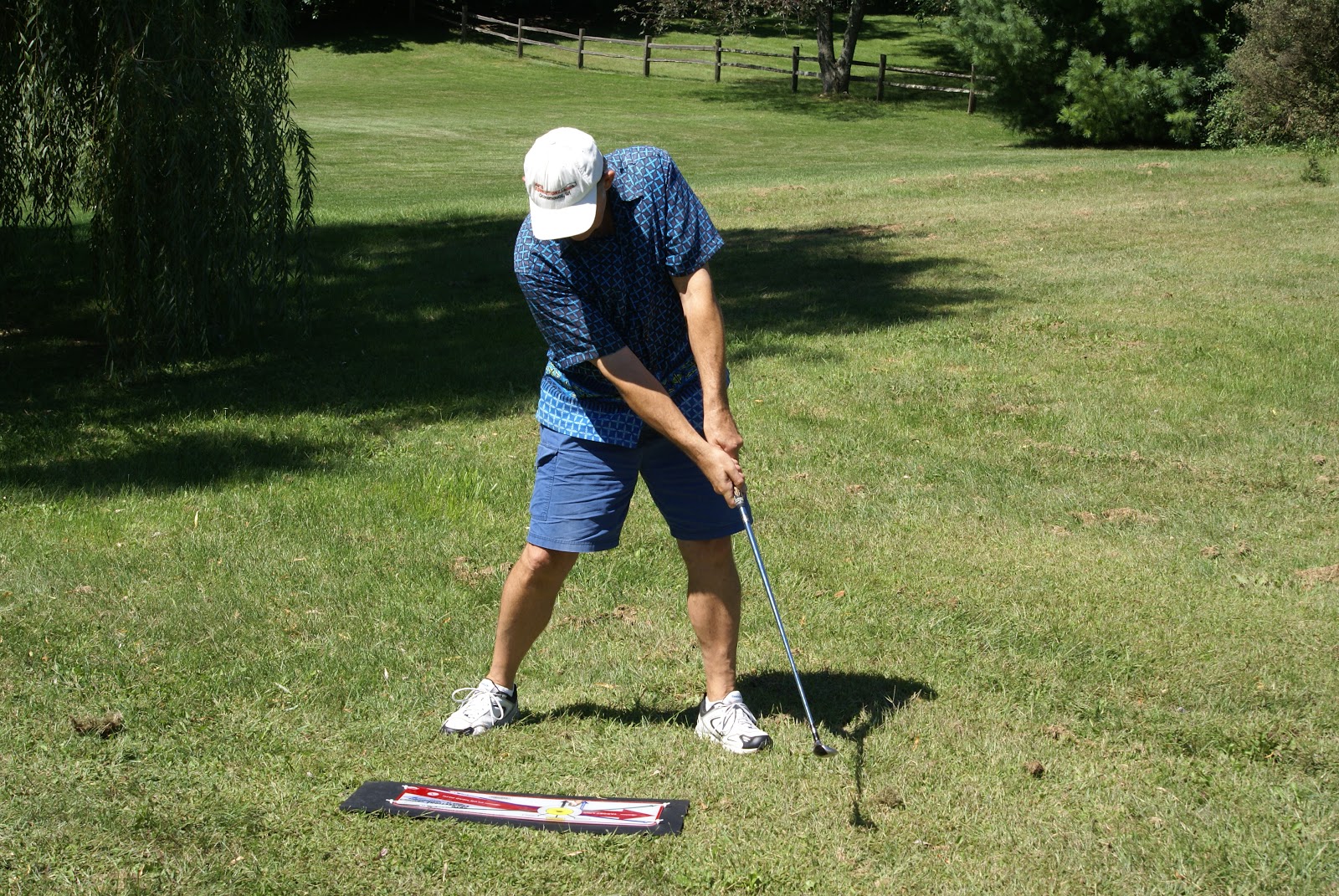A Hybrid Club Golf Swing PGA Professionally Authenticated