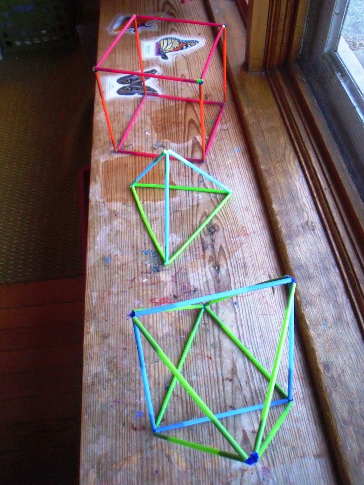 The Map is Not the Territory Straws, Solids and a Possible Parthenon