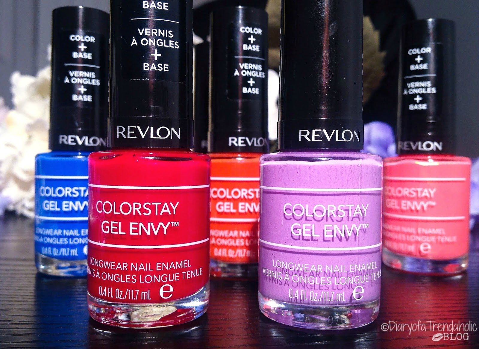 Diary of a Trendaholic Revlon Colorstay Gel Envy Longwear Nail Enamel