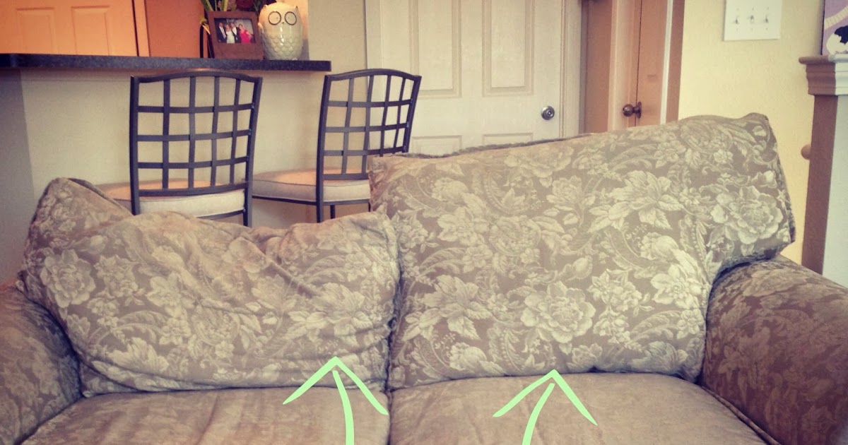 Project Randi Easy Fix for Sagging Couch Back Cushions