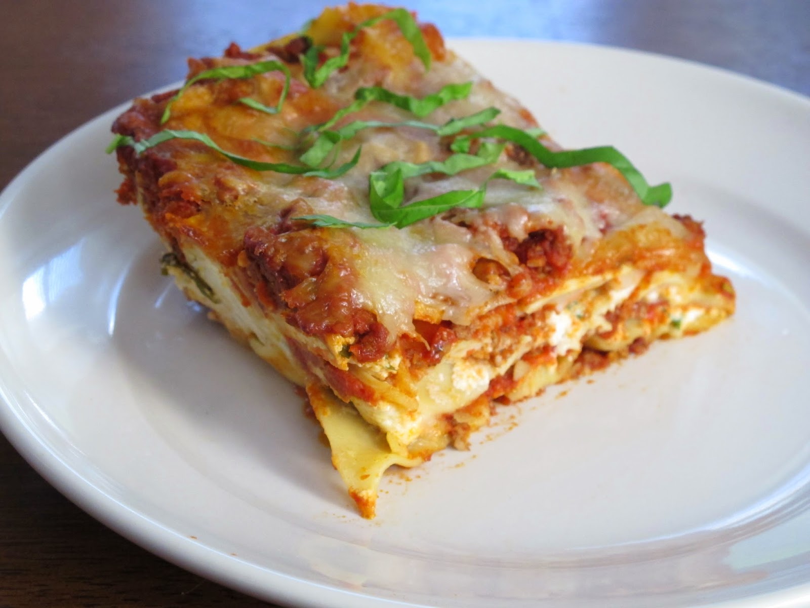 Ground Lamb & Cremini Mushroom Lasagna