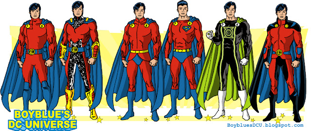 evolution of Mon-el costumes and looks