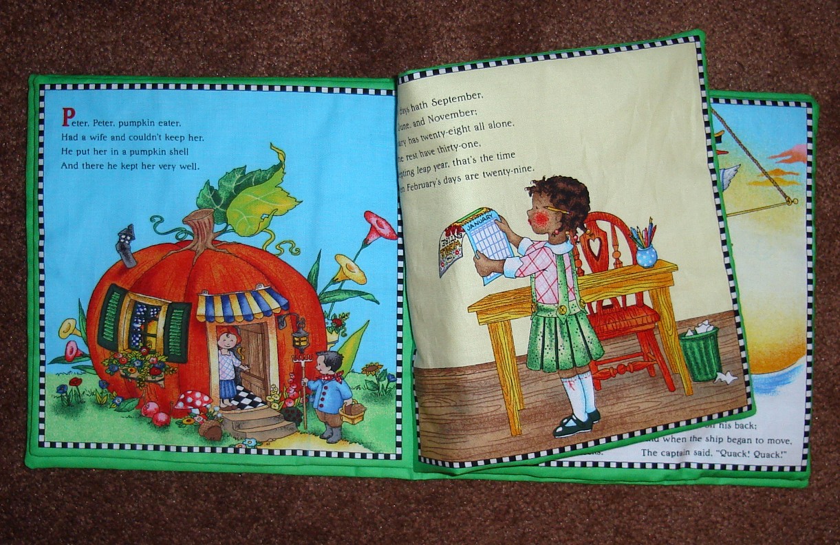 Creations By Nancy Fabric Story Book