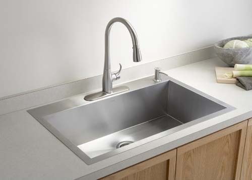 kohler rectangular kitchen sink