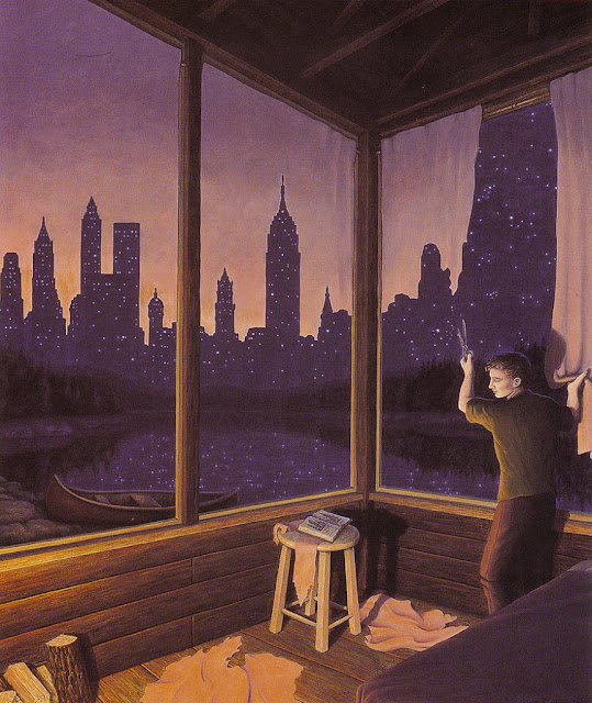33 Karya Lukisan Ilusi Optik Indah dari Rob Gonsalves 33 Karya Lukisan Ilusi Optik Indah dari Rob Gonsalves