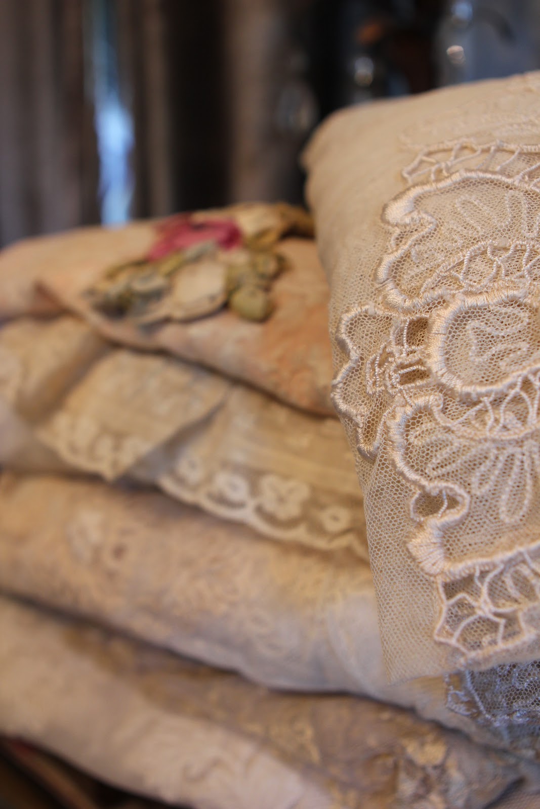 Romancing the Home Vintage Lace Bed Linens