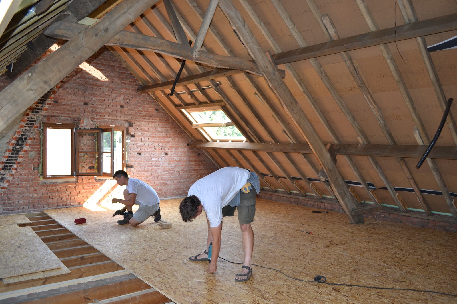 De Calmehoeve Het dak is klaar!