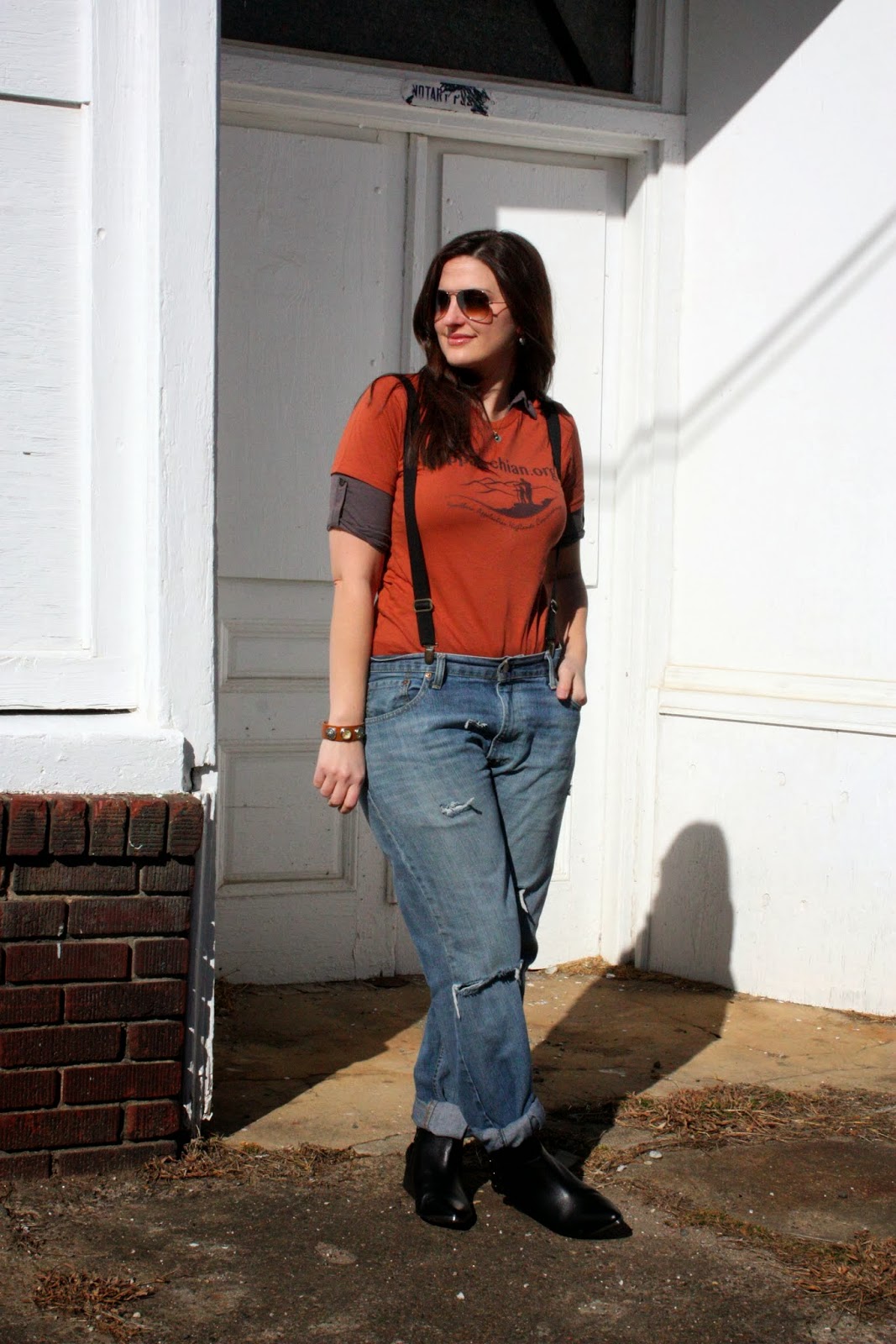 A Day in the Life of One Girl Suspenders Girl