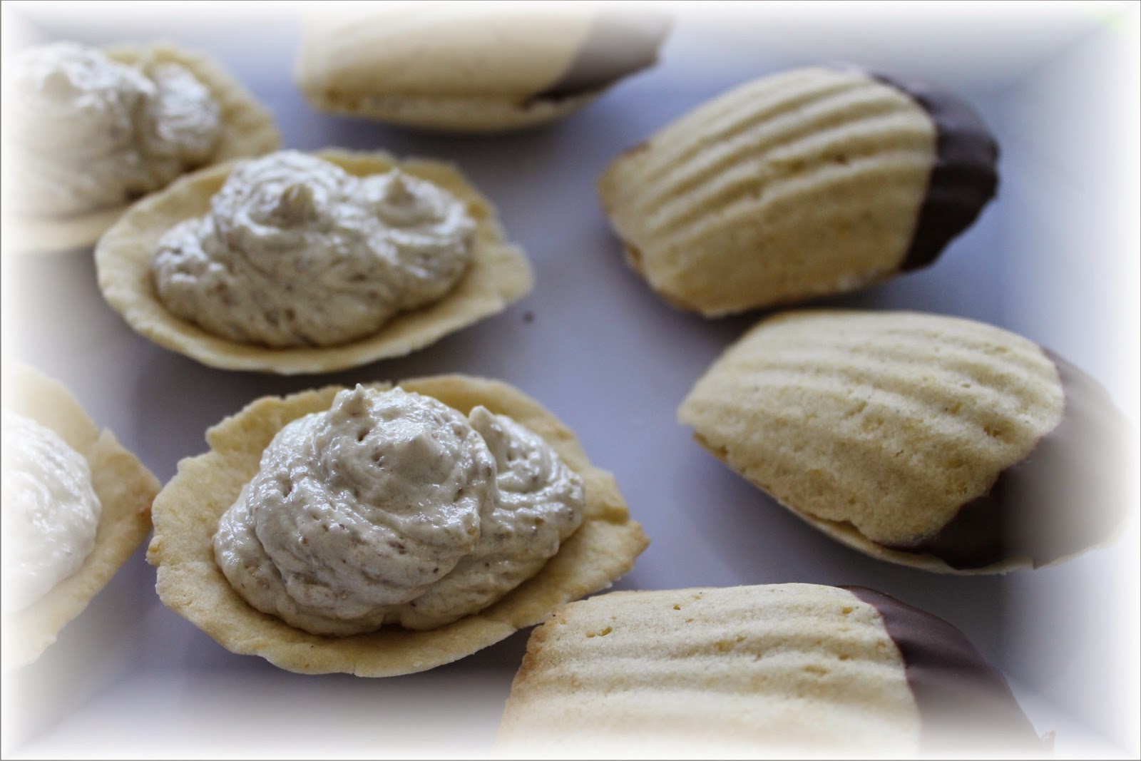 The Gingerbread Artist Shell cookies with walnut filling