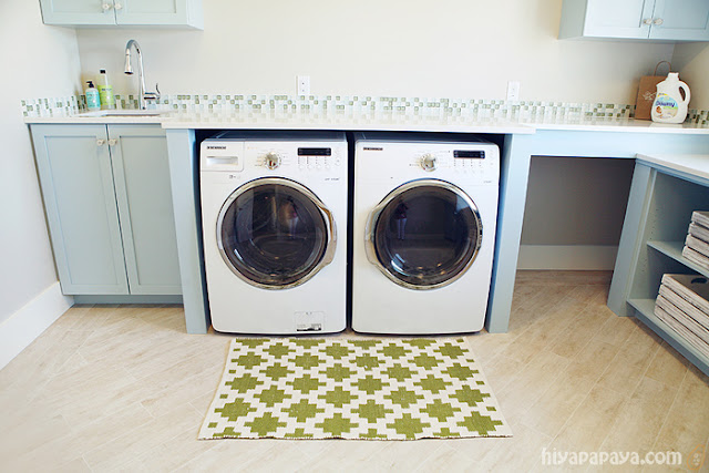 The Granite Gurus: FAQ Friday: Granite Countertop Over a Washer & Dryer in  the Laundry?