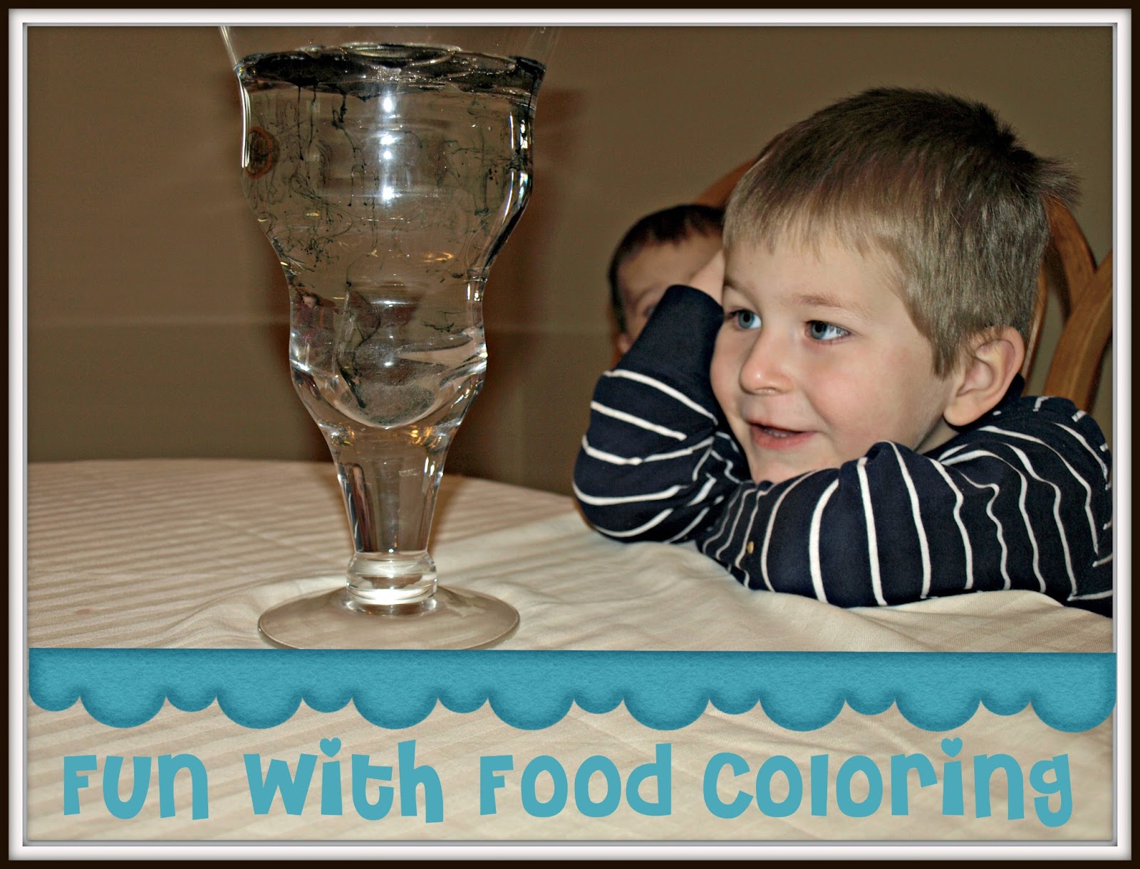 We Love Being Moms! Week 1 Fun with Food Coloring