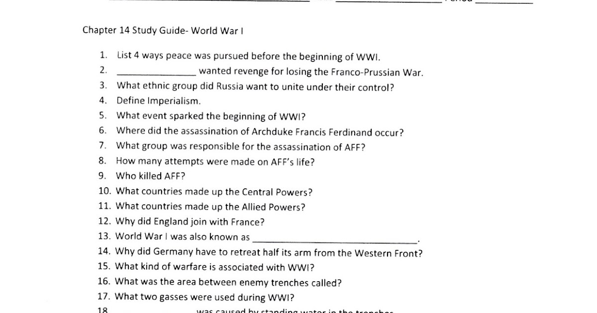 ELHS 9th Grade World History Chapter 14 Study Guide elhs-9th-grade-world-history-chapter-14-study-guide