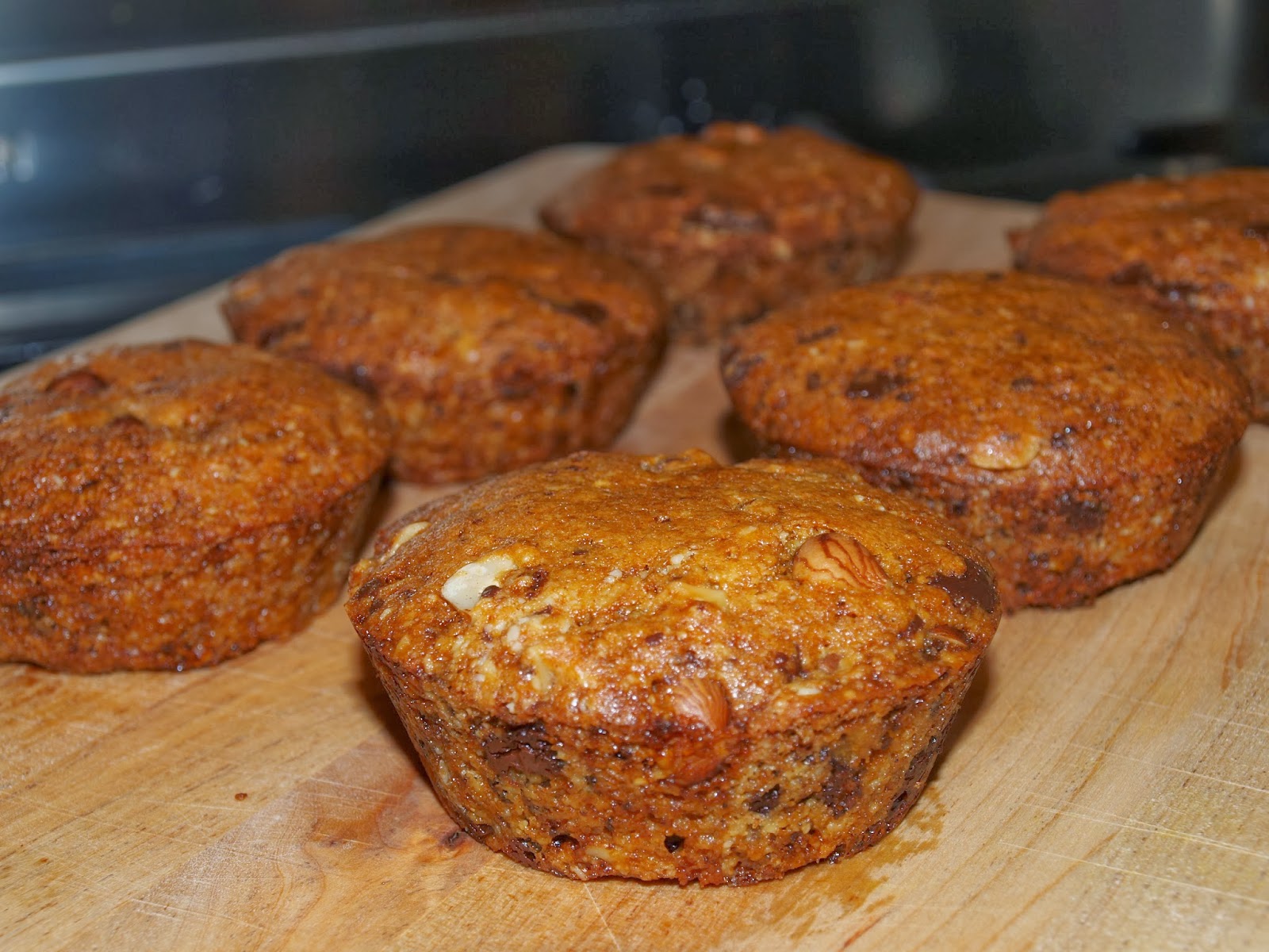 Sabine's Recepten Amandelmeel muffins