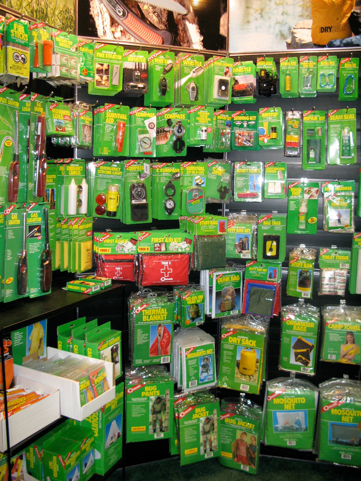 Damn Yak Dry Goods Co. Coghlan's Camping Accessories.