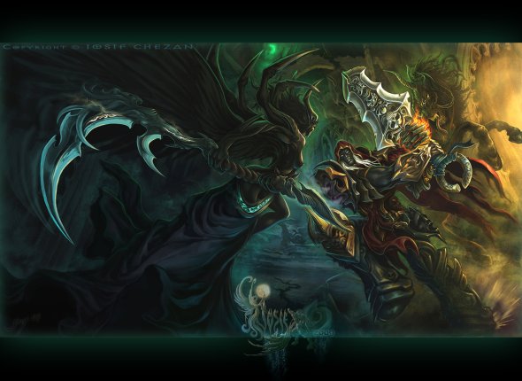 As ilustrações de fantasia, games e religião de Iosif Ioan Chezan Iosif Ioan Chezan deviantart ilustrações fantasia games ícones religiosos