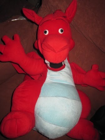 big dragon plush