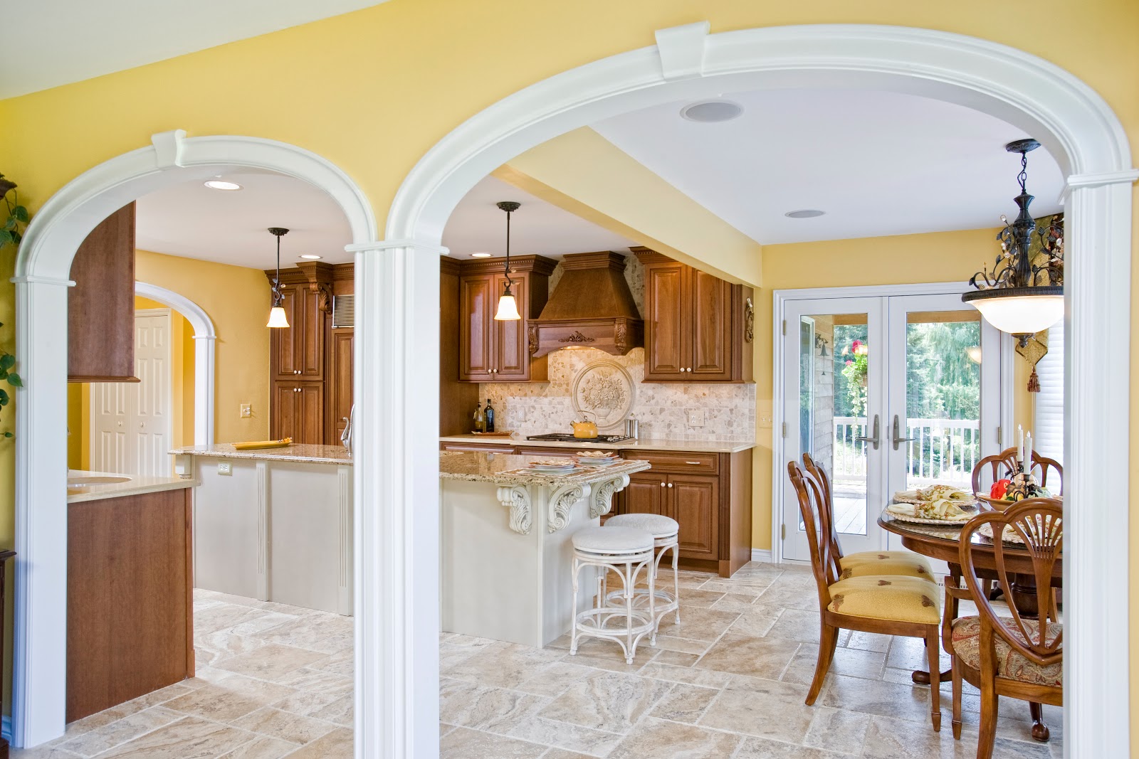 Frameless kitchen cabinets Load Bearing Wall
