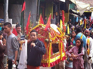 Fulpati yatra at Sukhiapokhri Fulpati yatra at Sukhiapokhri