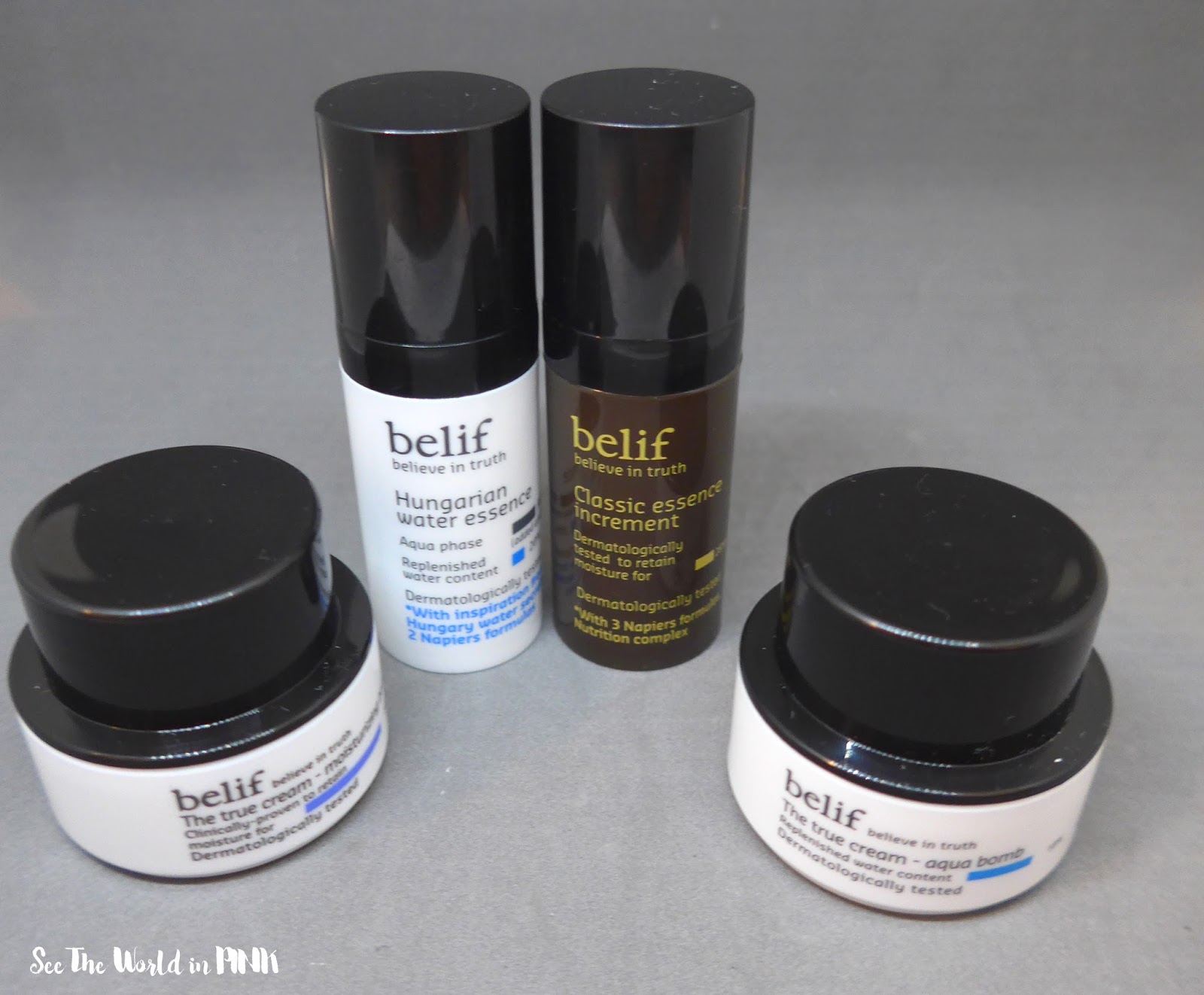 Mini KBeauty Haul Tester Korea (Belif Products) See the World in PINK