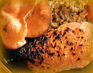 Pollo asado con ajo y yogur Pollo asado con ajo y yogur