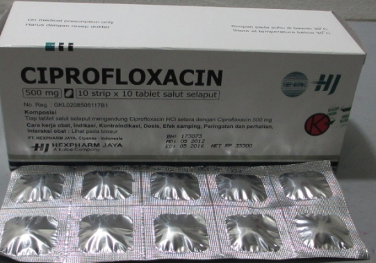 Antibiotik ciprofloxacin adalah obat Antibiotik ciprofloxacin adalah obat
