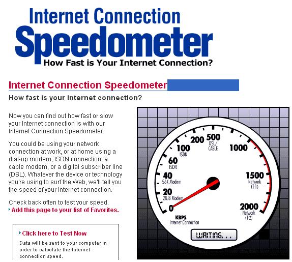 How To Calculate Speed Of Internet Connection