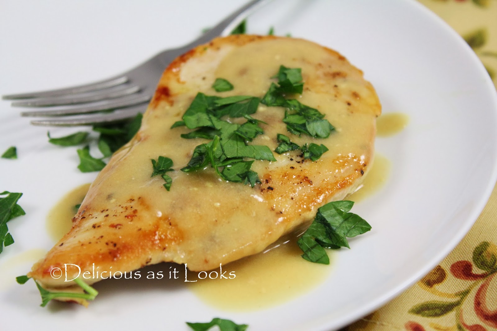 Delicious as it Looks Chicken Dijon (GlutenFree, LowFODMAP)