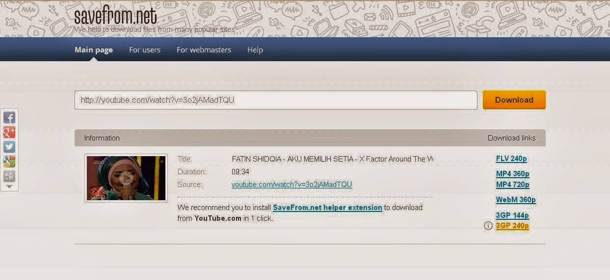 Cara Download Video Format Avi Di Youtube