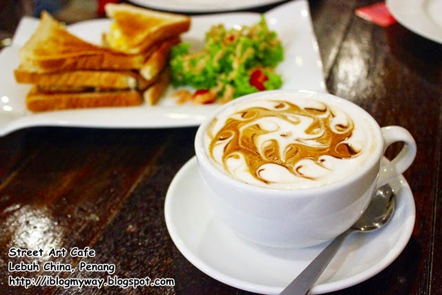 Street Art Cafe @ Lebuh China, Penang