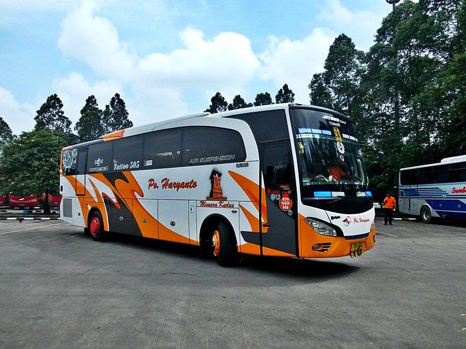 Jumlah Armada Po. Haryanto Nomor Lambung dan Julukannya Jalur Bus